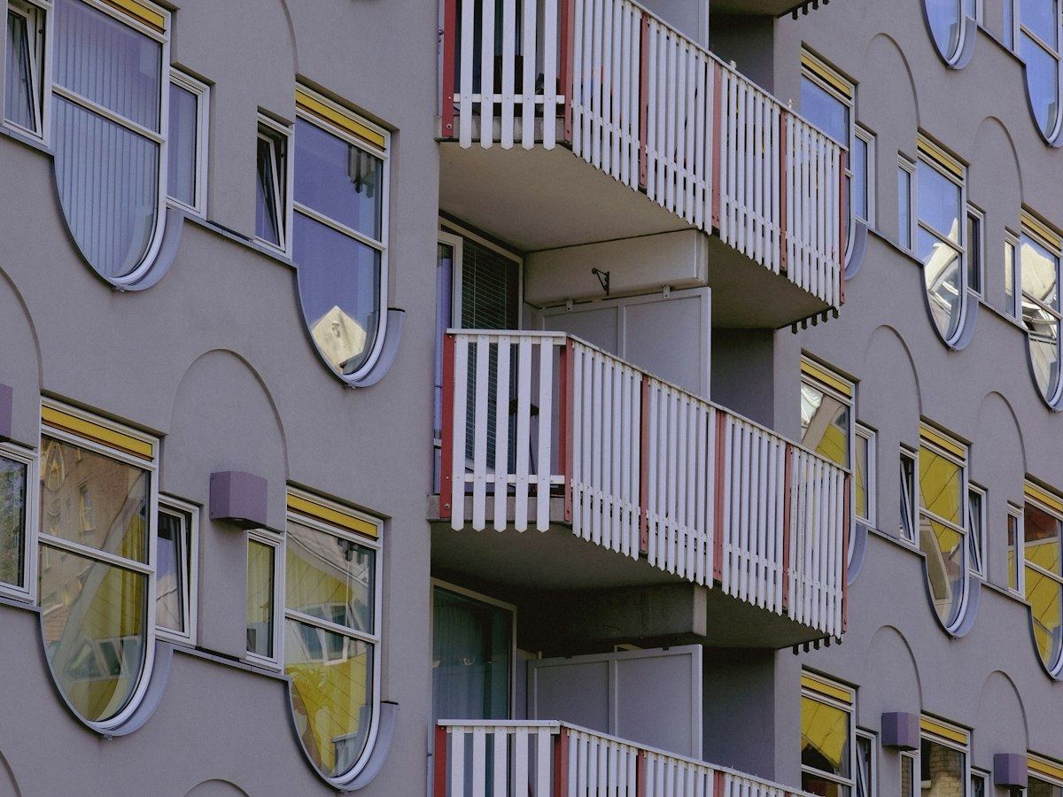 Appartementencomplex in Nederland